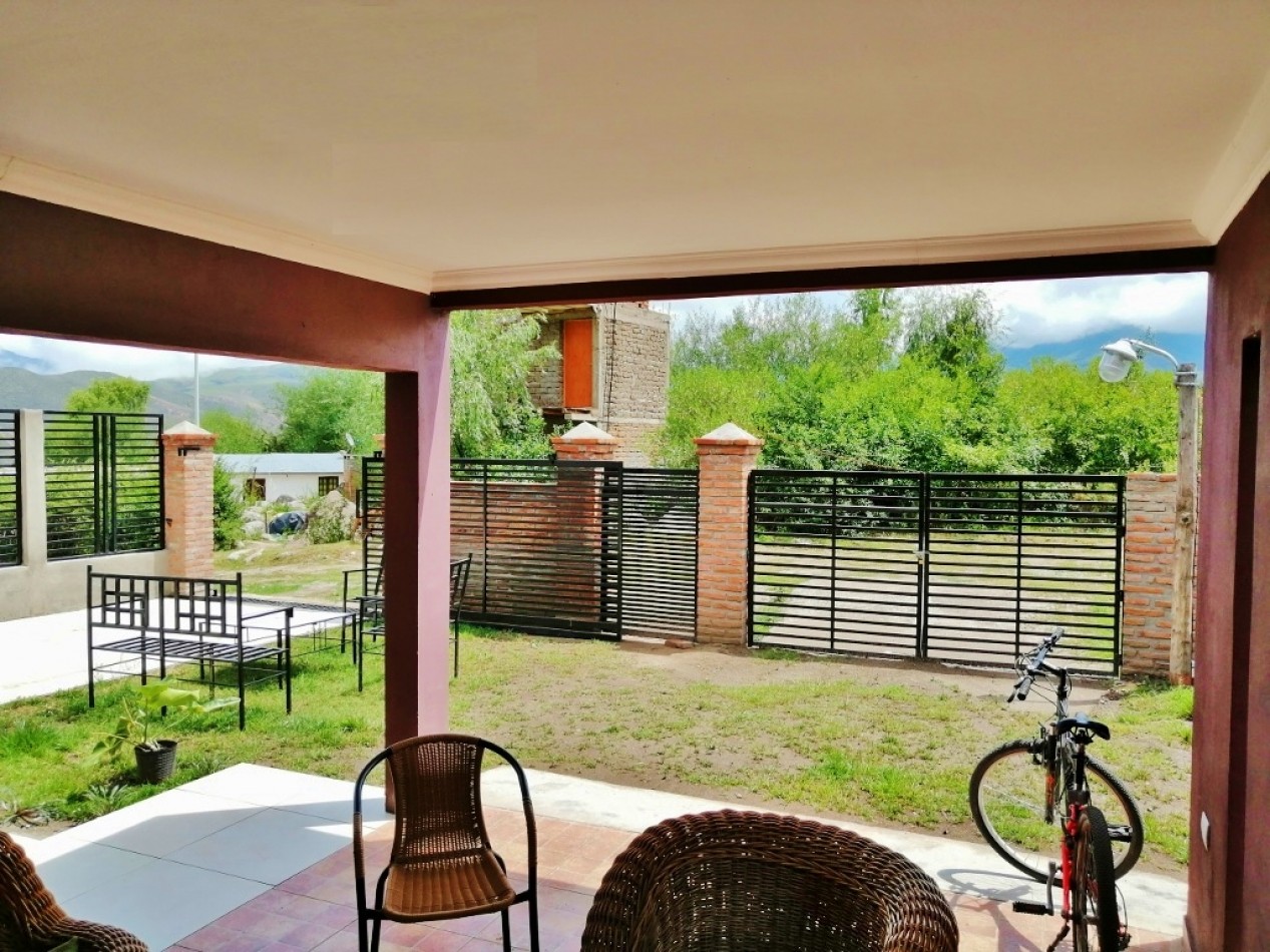 ALQUILER TEMPORARIO CASA Y CABAÑA - 7 PERSONAS.  LAS TACANAS - TAFI DEL VALLE