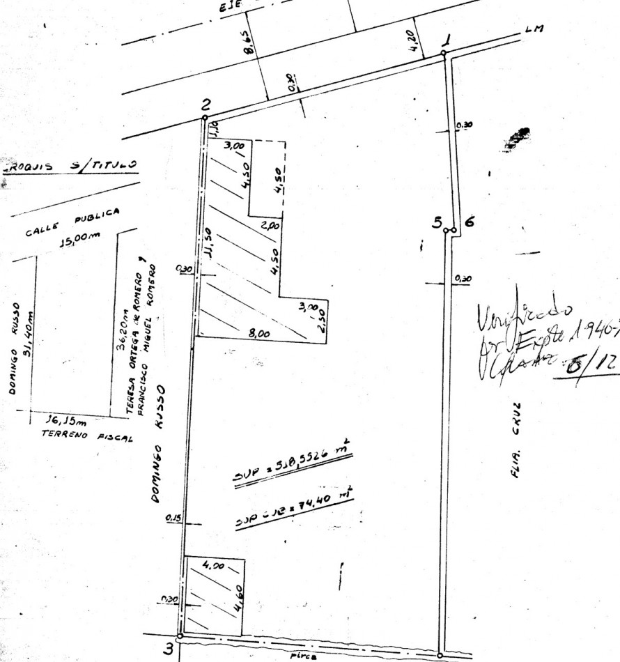 TERRENO EN VENTA ZONA CENTRICA TAFI DEL VALLE ESCRITURA