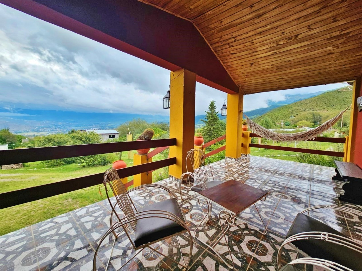CASA Y CABAÑAS EN VENTA TAFI DEL VALLE COSTA 1 VISTA PANORAMICA AL DIQUE