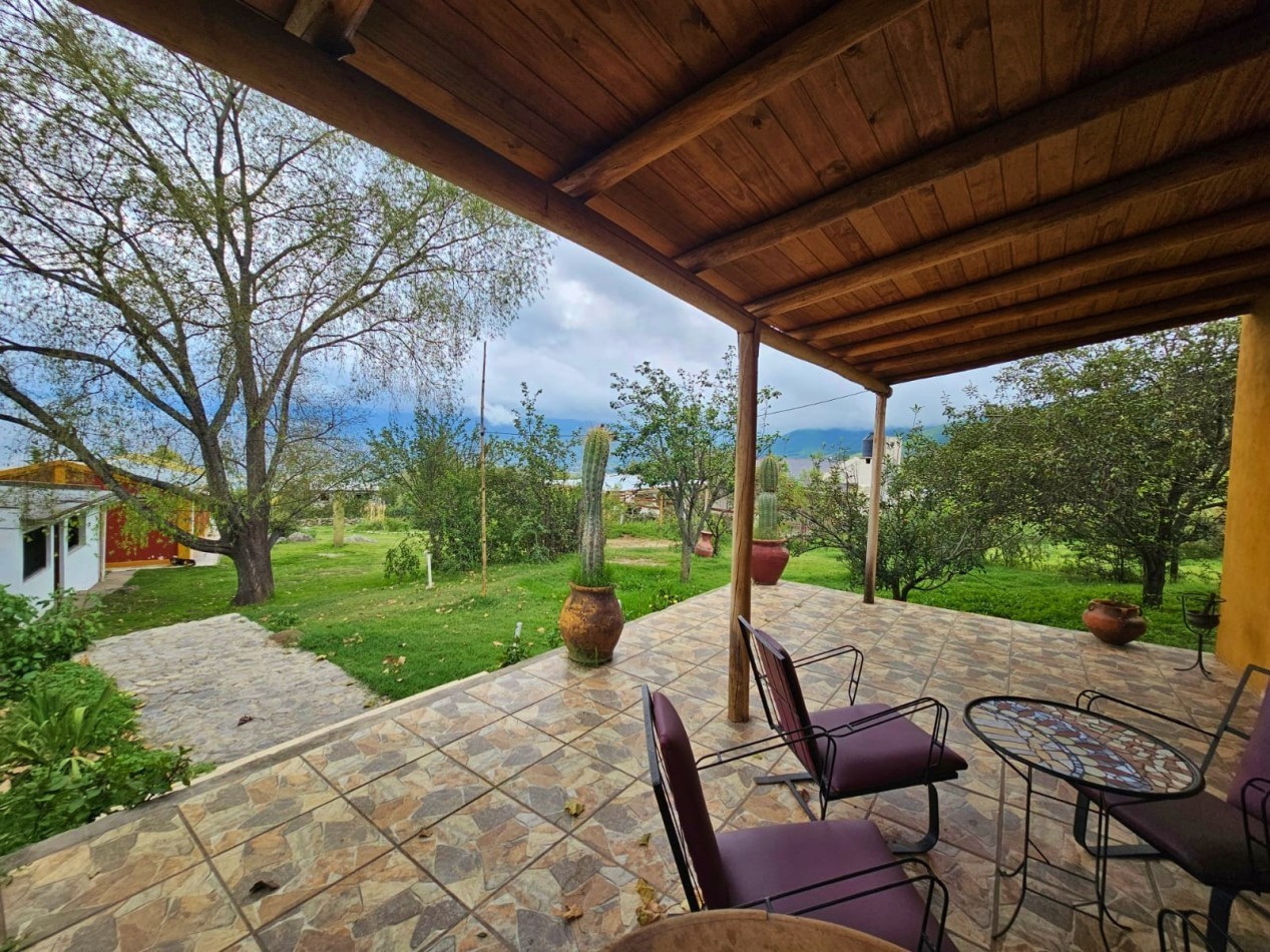 CASA Y CABAÑAS EN VENTA TAFI DEL VALLE COSTA 1 VISTA PANORAMICA AL DIQUE