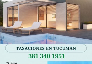 TASACION INMOBILIARIA -- VIVIENDAS